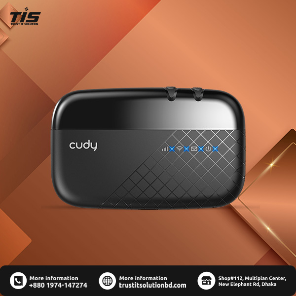 Cudy MF4 4G LTE Sim Supported Mobile Wi-Fi Router