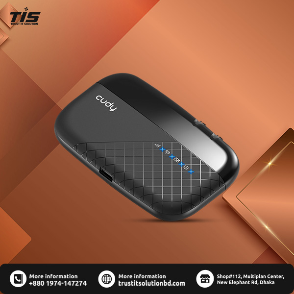 Cudy MF4 4G LTE Sim Supported Mobile Wi-Fi Router