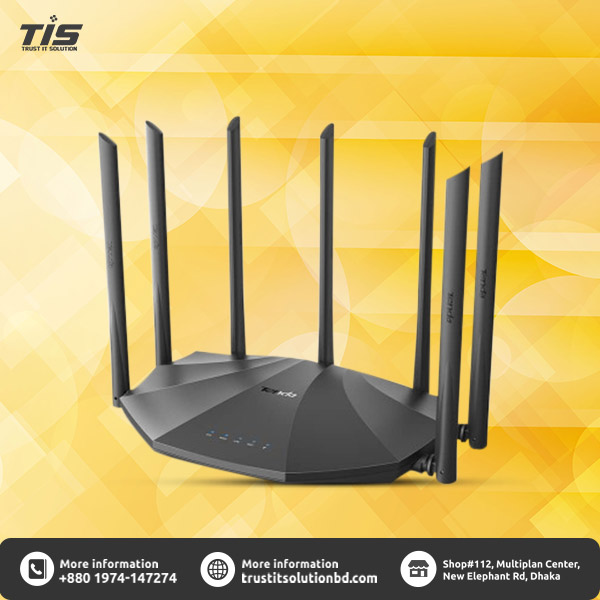 Tenda AC23 2033mbps AC2100 7 Antenna Dual Band | Tenda AC23 2033Mbps ...