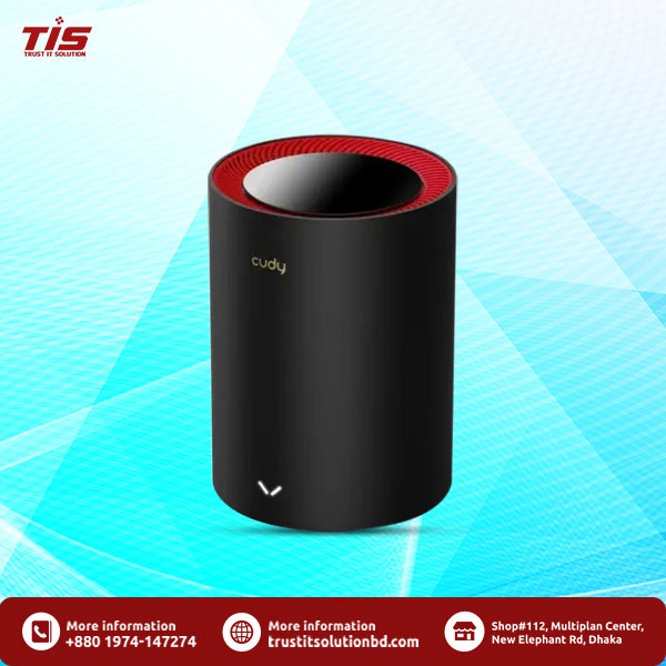 Cudy M3000 AX3000 2.5G Dual Band Wi-Fi 6 Mesh Router (1 Pack)