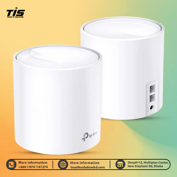 TP-Link Deco X20 AX1800 Whole Home Mesh Wi-Fi 6 Router (2-Pack)