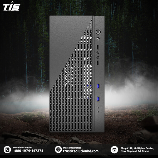 DELUX J601 Micro ATX Computer Case